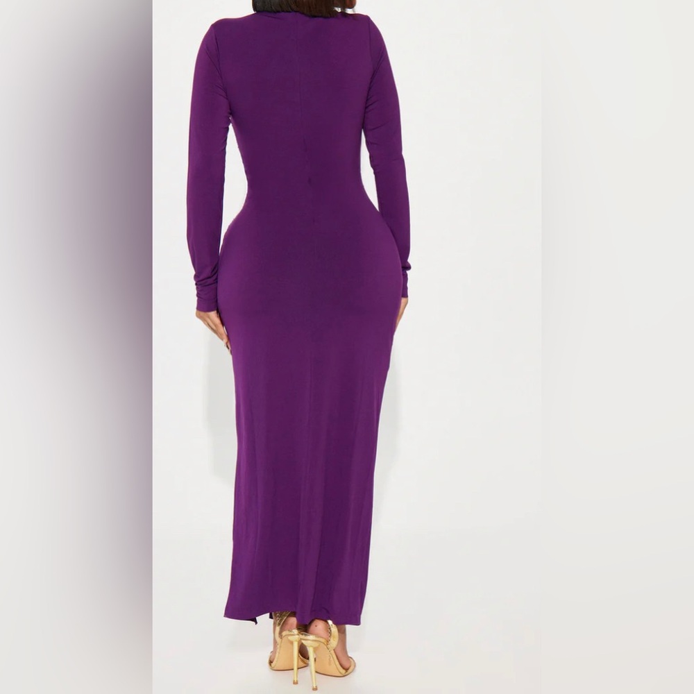 Nat Ruched Maxi Dress